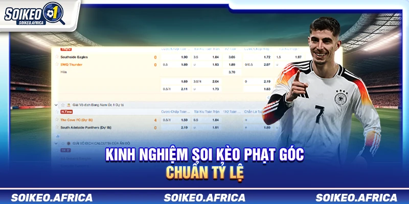 Kinh Nghiệm Soi Kèo Phạt Góc: Cách Đọc Corner & Tỷ Lệ Kinh Nghiệm Soi Kèo Phạt Góc Chuẩn Tỷ Lệ