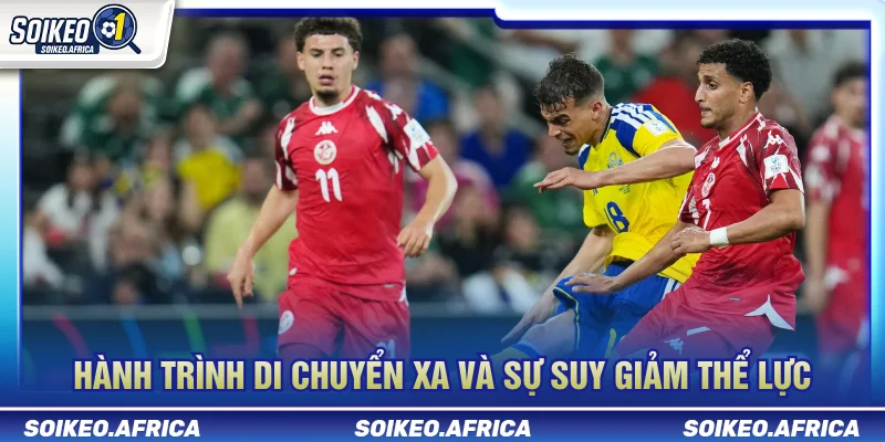Mặt sân và di chuyển trong sân nhà sân khách trong phân tích kèo
