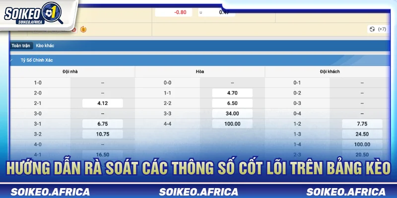 Cách đọc bảng kèo bóng đá trước giờ lăn bóng qua handicap và odds